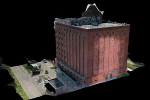 3D mapping budynku i okolicy przy pomocy drona